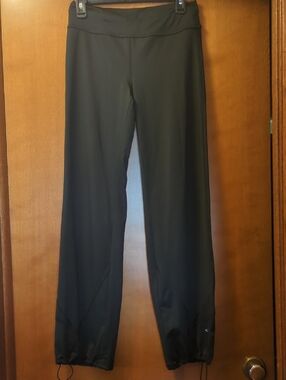C9 by Champion Black Track Pants with Drawstring Hem